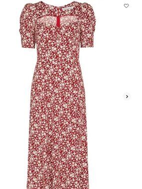 Reformation Matin Dress in Flower Girl 2